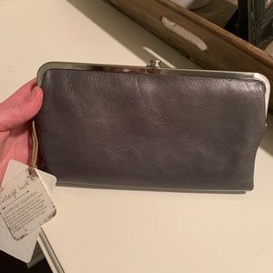 Hobo grey clutch NWT